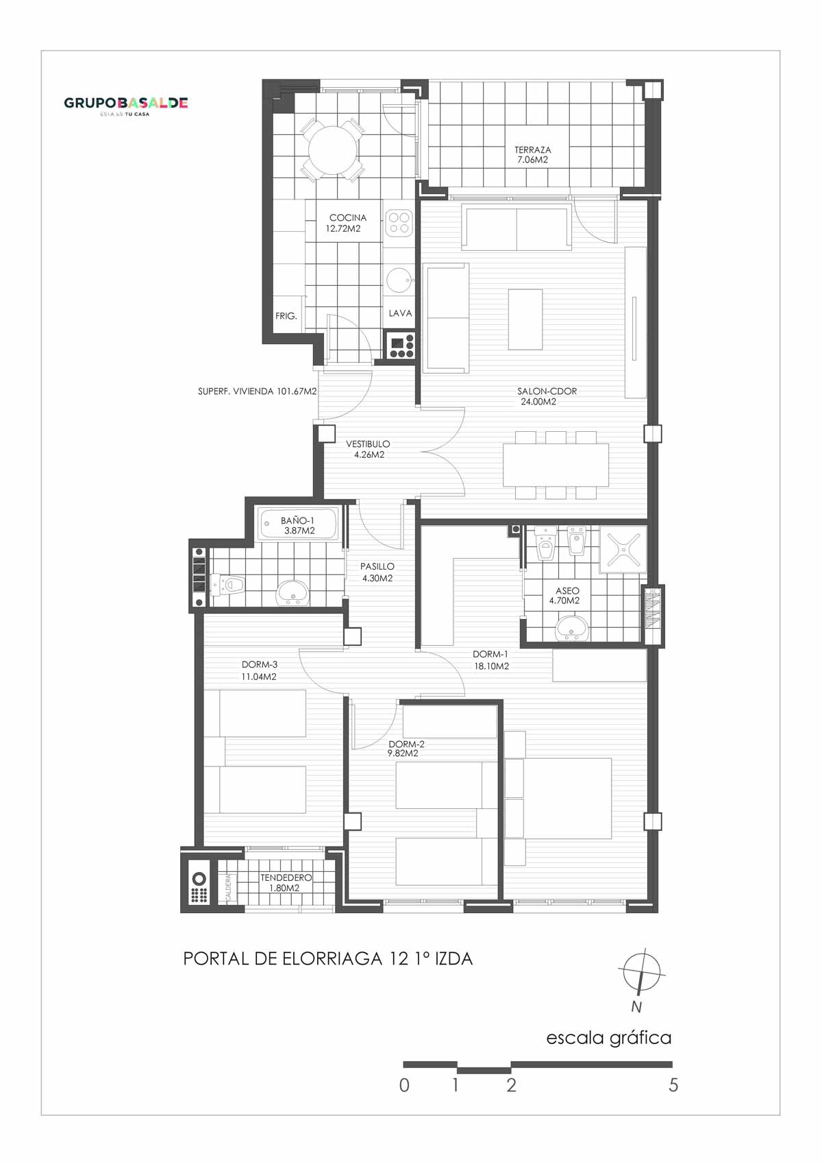 Grupo Basalde Viviendas en Salburua